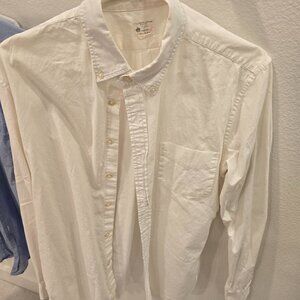 Jcrew white button down